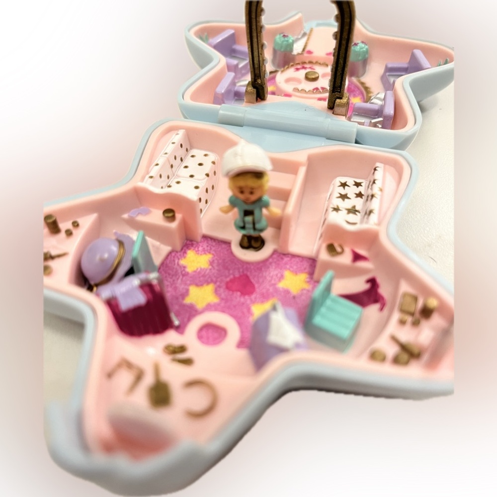 Polly Pocket Vintage Bluebird Star-Shaped Case